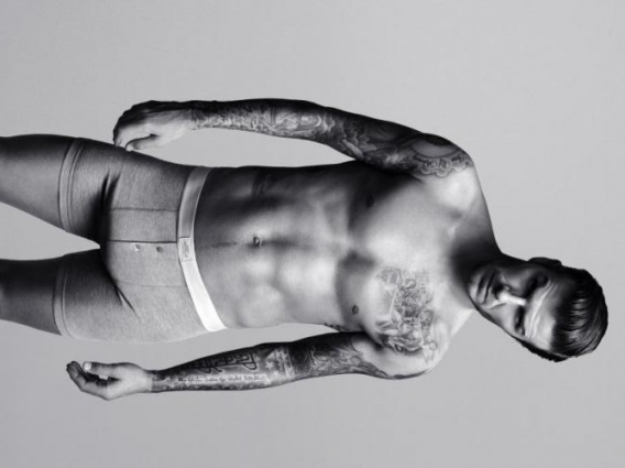 David Beckham - sesja w bieliźnie David Beckham - sesja w bieliźnie
