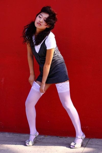 Modelki w dziwnych pozach